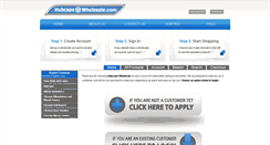 Desktop Screenshot of hubcapswholesale.com